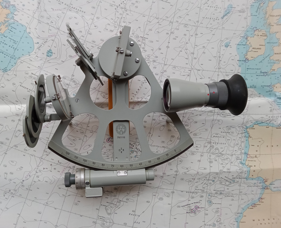 sextant carte marine mercator